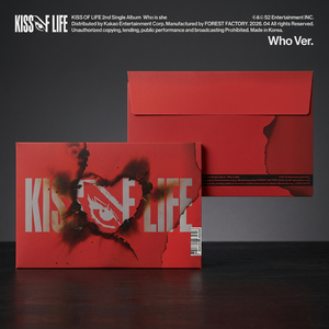 KISSOFLIFE Segundo Álbum Sencillo Who is she Vibe Ver. Álbum Oficial de K-Pop Coreano en CD - Product Image 5