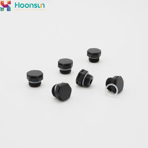 Baja tahan karat hitam tahan air IP68 M12 * 1.5 sekrup steker ventilasi tegangan rendah CE bersertifikat penggunaan industri - Product Image 2