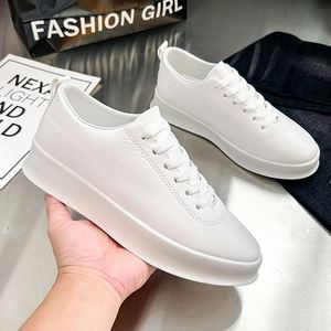 Chaussures de sport décontractées légères noires pour hommes, talon plat, printemps, été, automne, hiver, à enfiler, bout rond - Product Image 3