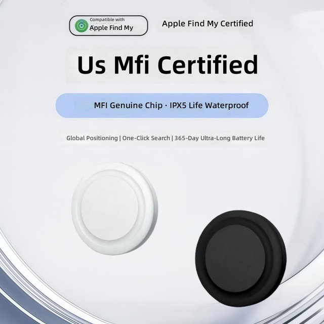 Air Tag Replacement MFI Certified ABS Anti Loss Device Locator Key Finder Global Locator Lightweight Portable