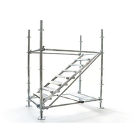 Système d'échafaudage Ringlock en métal, construction tout-en-un, galvanisé, modulaire, multidirectionnel