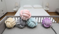 Coussin en mousse à mémoire de forme à nœuds souples, taille personnalisable, pour dormir, allaitement, avion, hôtel, camping, techniques de tissage