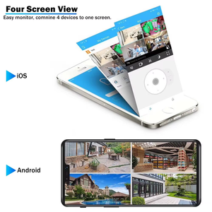 Cámara PTZ Wifi para Exteriores, IP66 Impermeable, 5MP, Alta Velocidad, Audio Bidireccional, Monitor de Video, Cámara de Seguridad de Red CCTV - Product Image 6