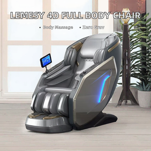 Luxuriöser Elektrischer 3D 4D 8D SL-Track Massagesessel mit Schwerelosigkeitsfunktion für Ganzkörpermassage - Product Image 2