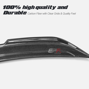 สปอยเลอร์หลังแบบ Duckbill สำหรับ FORD Mustang GT S650 H ปี 2024 ทำจากคาร์บอนไฟเบอร์ แบบเปลี่ยนแทนของเดิม ชั้นเดียว ผิวขัดเงา - Product Image 3