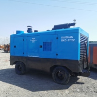 Compresseur d'air stationnaire d'occasion bon marché Moteur diesel Cummins Kaishan KSZJ-27/22 Tuyau de 2 pouces fabriqué en Chine