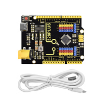 Carte de développement KEYESTUDIO 328 PLUS pour Arduino pour Kit électronique U NO R3 Kit de composants électroniques bricolage