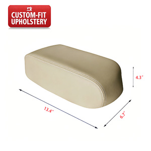 Funda para reposabrazos de Toyota, cubierta de microfibra beige para la consola central, protección para Corolla 2000-2004 - Product Image 3