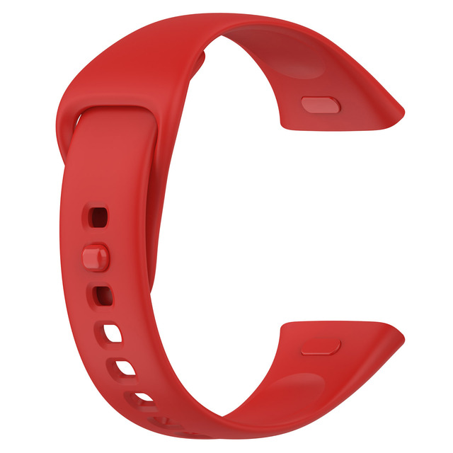 JMETEC Silicone Elastic Sports Strap Replacement for Redmi Watch 3 Plastic Pin Buckle 28.3mm Band Width 212mm Band Length Color