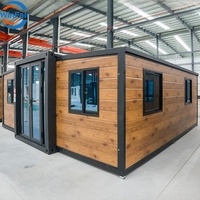 WinFair Lebanon Villa Modulaire Préfabriquée en Acier de 20 Pieds, Conteneur pour Villa Autoconstruite / Maison Résidentielle / Villa Éco-Resort