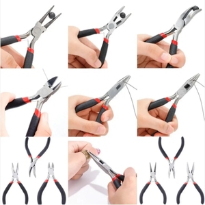 Herramientas para Hacer Joyas, Mini <span class=keywords><strong>Alicates</strong></span> <span class=keywords><strong>de</strong></span> 5 Pulgadas <span class=keywords><strong>de</strong></span> Varios <span class=keywords><strong>Tipos</strong></span> para Hacer Joyas - Product Image 3