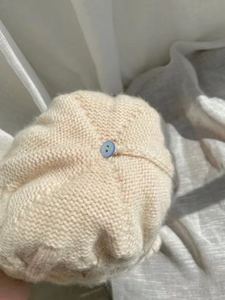 Winter Pure Cashmere Ribbed Skully Beanie <strong>Hat</strong> Caps for <strong>Women</strong> Custom 100% Pointy Cashmere <strong>Hat</strong> <strong>Scarf</strong> Glove <strong>Set</strong> - Product Image 6