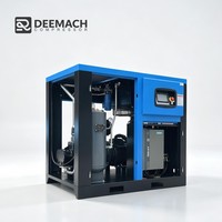 Compresseur d'air à vis PM VSD DEEMACH 30 kW 40 CV 8/10/13 bar, haute capacité, pour l'industrie du bois