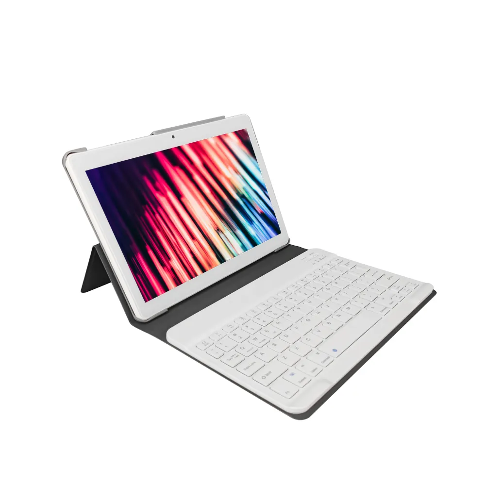 저렴한 안드로이드 12 쿼드 코어 교육 아이 10 인치 태블릿 키보드 마우스 펜 세트