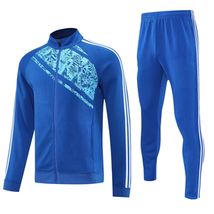 Chaquetas de entrenamiento de fútbol para hombre, camisetas de fútbol, chándales deportivos de manga larga, chándales de fútbol con cremallera, chándales de fútbol - Product Image 6