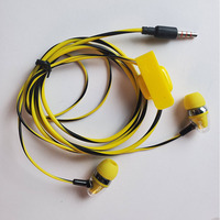Jeu de fils intra-auriculaires Casque filaire de bateau Main libre avec micro pour téléphone portable