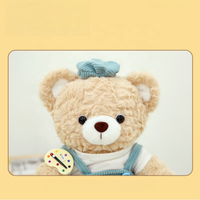 Ours en peluche personnalisé, jouet en peluche doux, animal en peluche, vente en gros, fabricant OEM ODM, compagnon pour enfants, cadeaux d'anniversaire