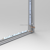 Profils en aluminium Support de boîte à lumière LED en forme de rectangle pour photobooth Poster Design Popup Publicité Boîte à lumière Affichage