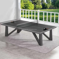 Table de jeu de tennis de table personnalisée, artisanat professionnel haut de gamme, table de Ping-pong unique en bois massif