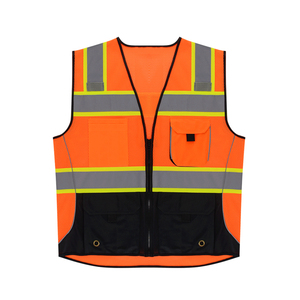 เสื้อกั๊กสะท้อนแสง CITICITYVisibility เสื้อแจ็คเก็ตสำหรับงานกลางแจ้งแบบมองเห็นได้ชัดเจน  มีกระเป๋าหลายช่อง เสื้อกั๊กนิรภัยสำหรับงานสำรวจและก่อสร้าง พร้อมซิปและตาข่าย - Product Image 4
