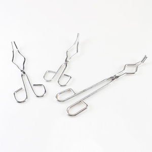 200mm 300mm 400mm Lab Chemical Experiment Holder Clamp Stainless Steel <strong>Crucible</strong> <strong>Tongs</strong> - Product Image 2
