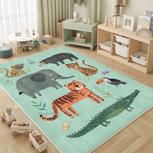 Alfombra de juego infantil esponjosa para dormitorio, alfombra alfanumérica inglesa, alfombrilla para suelo, alfombras personalizadas con impresión 3D - Product Image 5