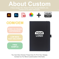 Carnet de notes/journal/agenda A5 personnalisé en gros, couverture rigide, reliure cousue, avec sangle élastique et marqueur ruban, logo imprimé, vente en gros