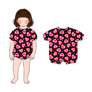 Hot verkopende en hoogwaardige eenvoudige boutique bamboe baby romper pyjama met 2-weg rits voor kinderen - Product Image 4