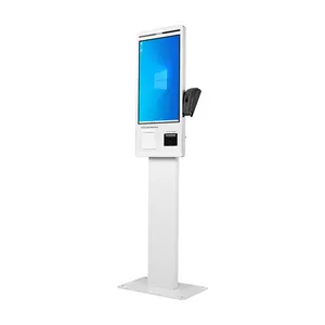 Chiosco terminale Touchscreen Self-Service con lettore di schede Rfid distributore automatico di chioschi di biglietti con pagamento automatico