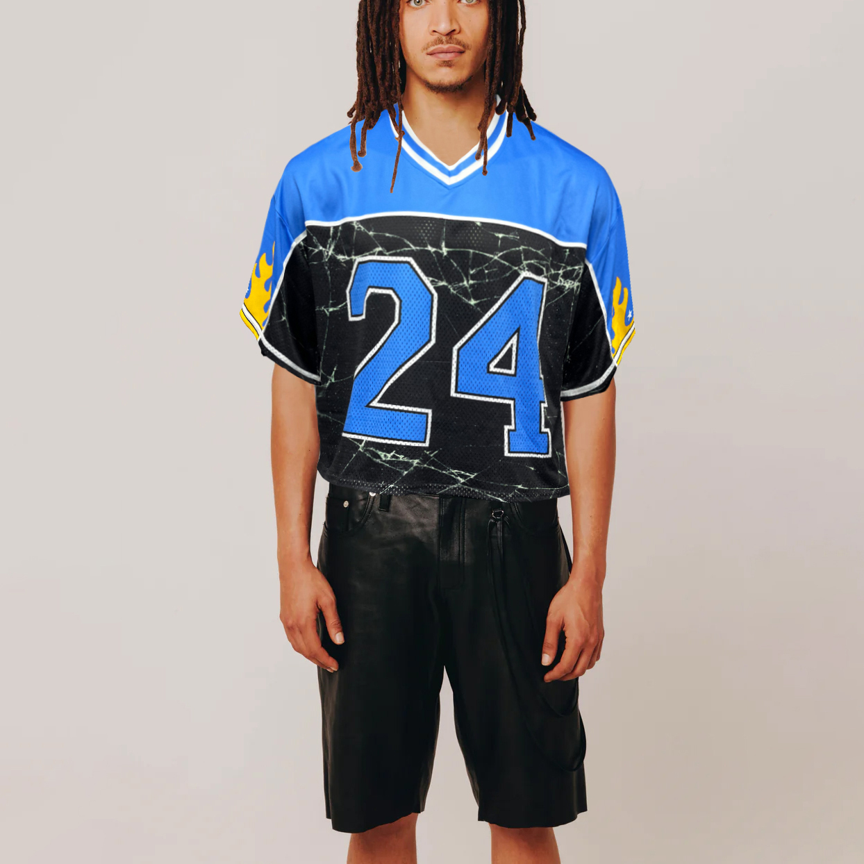 Shop Custom Oversized Streetwear Men's Football T-shirts