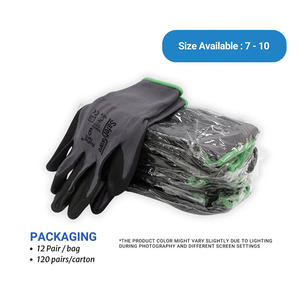 Gants de sécurité pour champs pétrolifères en nitrile résistants aux chocs Gants de travail faciles à installer et à couper - Product Image 5