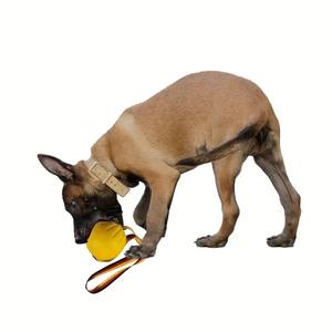 Cuerda de EVA duradera, resistente a la masticación, amarillo brillante, juguete de pelota de Perro de Agua flotante con correa de cuerda - Product Image 4