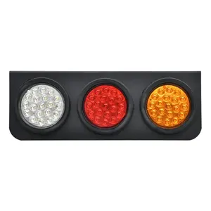 트럭 및 트레일러 LED 트럭 테일 라이트 브레이크 실행 방향 지시등 후진 표시등 LED 조명