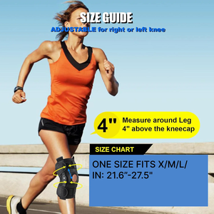 Profession elle Kompressions-Knies chützer Ärmel Verstellbare Knies tütze Riemen Patella Joint Medical Hinged Knies tütze - Product Image 5