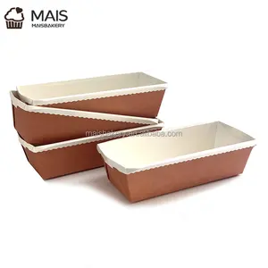 Maisbakery Ổ giấy Pan giấy dùng một lần nướng Loft khuôn 25ct không dính Ổ Pan cho nướng bánh mì