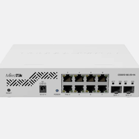 Commutateur MikroTik CSS610-8G-2S+IN neuf avec PoE passif, capacité de 420 Gbps