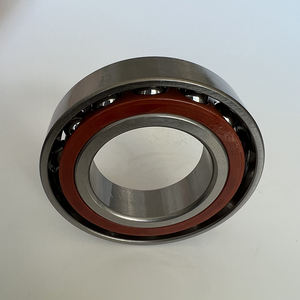 Rodamiento de bolas de contacto angular de una y doble hilera de precisión P5 de EE. UU. 7312 BECBM 7906 7230 7330 BCBM para ejes principales de turbinas eólicas - Product Image 1