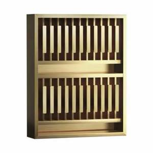 Casier en acier inoxydable pour salon de coiffure Support pour pâte de teinture Support de présentation suspendu Support de stockage - Product Image 5