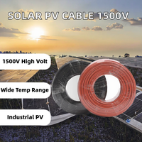 Câble photovoltaïque industriel multibrin Pioneer Direct Factory 4mm² 6mm² 10mm² 1500V XLPO isolé en cuivre étamé 8 AWG Solaire