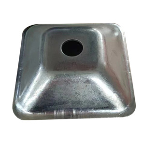 Steel Stacking Foot Bowl Square Base For Shelf Supports Durable <b>Hardware</b> Accessory Custom Made - Product Image 1