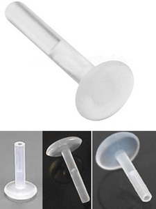 Clair bioflex labret bioplast goujon <span class=keywords><strong>bas</strong></span> bijoux - Product Image 2