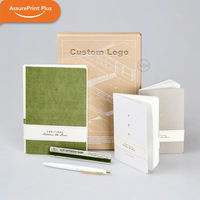 Carnet de notes A5 personnalisé en cuir rigide avec options PU/tissu – Cadeau de papeterie pour événements promotionnels d'entreprise