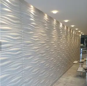 Pared en pvc 3D art wall panel for wall decoration