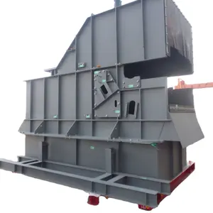 China Supplier upper and lower conveyor feed chute made by coo plate wear lining steel plate