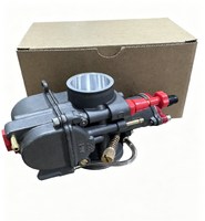 Nouveau carburateur à glissière plate en zinc de 28 mm avec quatre entrées d'air pour moto tout-terrain 250cc 300cc et VTT 2T 4T