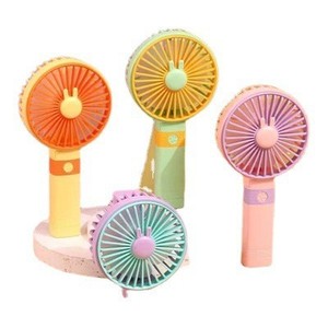 Hand Fan USB Charging Portable Small <b>Desk</b> Hand Fan with Mobile Phone Bracket - Product Image 1