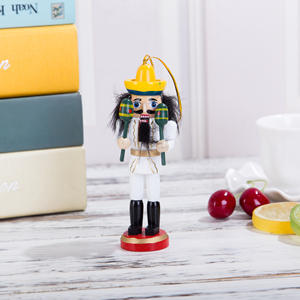 Productos Navideños Novedosos <span class=keywords><strong>2023</strong></span>, Adornos de Madera para Árbol de Navidad, Regalos, Soldado de Juguete de Madera, <span class=keywords><strong>Cascanueces</strong></span> Navideño - Product Image 5