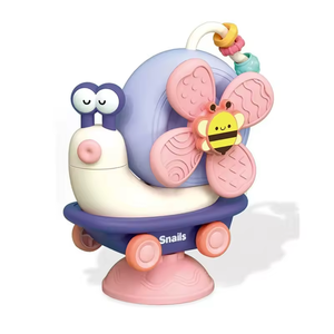 <span class=keywords><strong>Chaise</strong></span> <span class=keywords><strong>haute</strong></span> <span class=keywords><strong>jouet</strong></span> coulissant bébé rampant escargot Spinner enfants <span class=keywords><strong>ventouse</strong></span> salle de bain <span class=keywords><strong>jouet</strong></span> détachable filature moulin à vent bébé jouets - Product Image 5