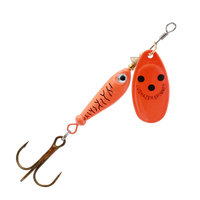 Señuelo de Pesca Metálico OEM para Carpas - Señuelo Giratorio Brillante para Pesca en Océano, Barco y Lago 11g/15g/18g con Anzuelos