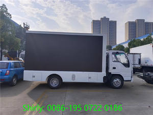 ISUZU 4*2 al aire libre Digital LED publicidad camiones móvil LED Media Truck para la venta en Jamaica - Product Image 3
